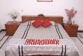 long bed sheet with pillow cover