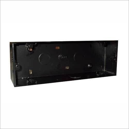 M.S Electrical Modular Switch Box - Color: Black