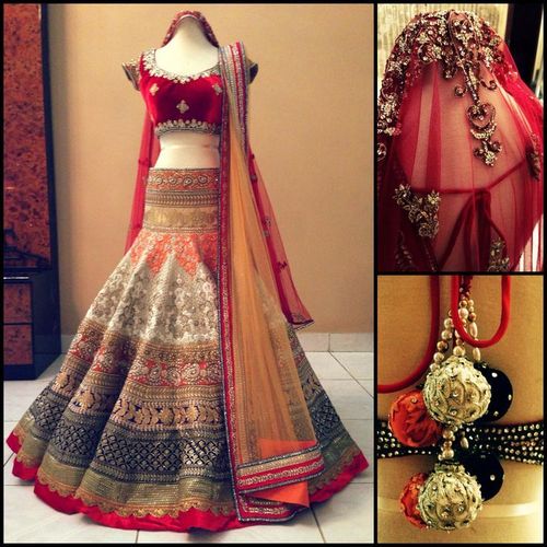 Bridal Lehenga Choli 2015 ( image for reference)