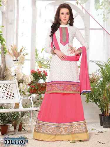 Designer Velvet Lehenga Choli