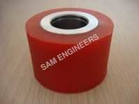 Silicone Rubber Roller - Silicone Rubber, Variable Diameter, Length, Hardness 15-80 Shore A, -59â°c To 232â°c Temperature Range, High Friction, Chemical & Ozone Resistant, Lightweight, Easy Installation