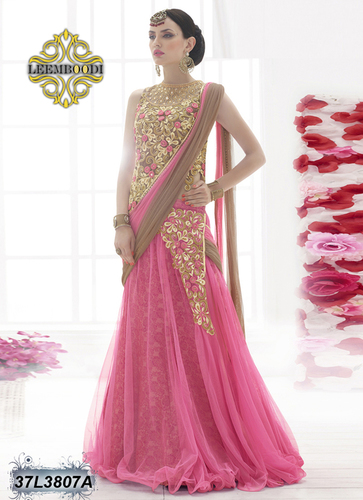 Magenta Mutli Color Lehengas