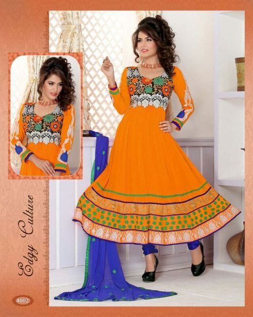 Georgette Anarkali Suit
