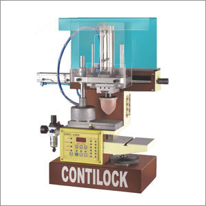 Logo Printing Machines - Mild Steel, 350x30x410 cm | Semi-Automatic, 1800 Prints/Hour, Digital Counter, Quick Clamping, User Friendly