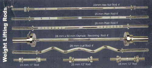 Weight Lifting Rods