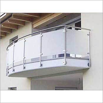 Glass SS Balcony