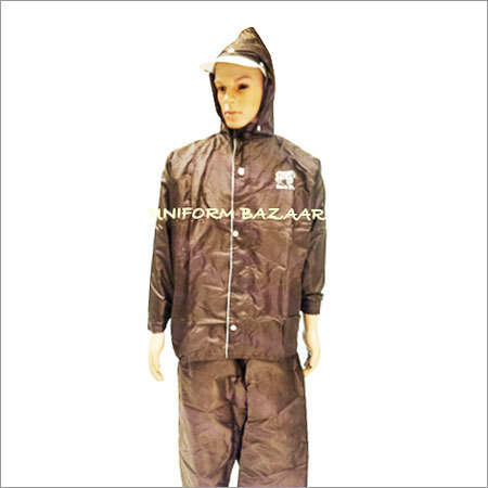 Rain coat in Brown Colour