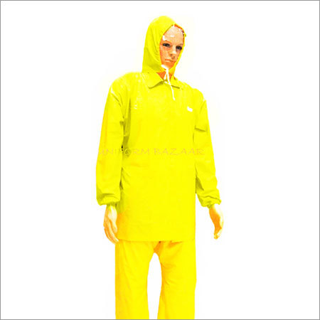 Rain coat in Yellow Colour