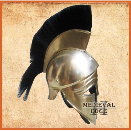 Black Corinthian Helmet