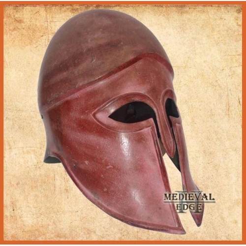 Corinthian Helmet Red Patina