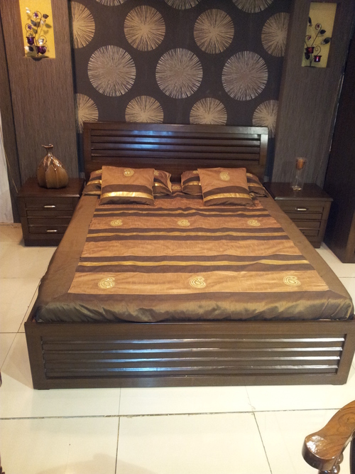 Wooden Bed