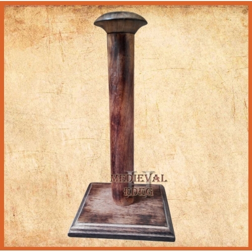 Wooden-Helmet-Stand