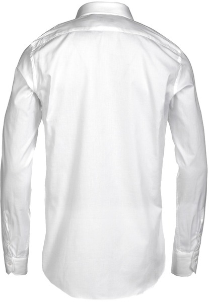Mens Shirt - Cotton, Various Sizes, White | Colorfastness, Comfortable Fit, Fine Finish, Seamless Stitching, Shrink Resistance, Smooth Texture, Versatile Style