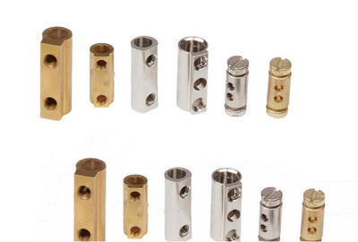 Brass Connector For Electrical Parts Size: 1-3 Inch