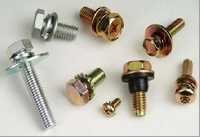 Polished Brass Hex Head Screws