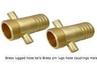 Brass Pin Lugs Hose Coupling