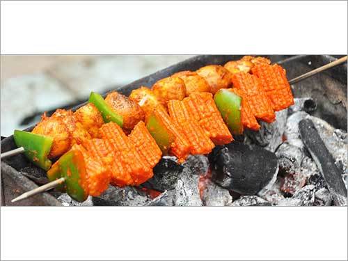 Mushroom Baby Corn Tikka