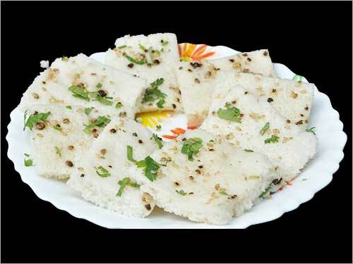 White Dhokla