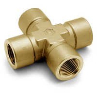 Brass Threaded Cross Fittings Usage: For Industrial Use
