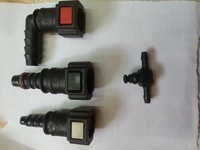 Black Push Connector