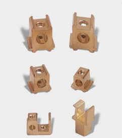 Brass HRC Fuse Contacts