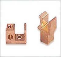 Brass Hrc Fuse Contacts - 1-3 Inch Size | Plated Brass Material, No Cnc Machining