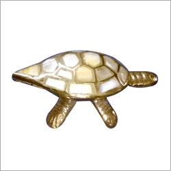 Brass Tortoise Statue