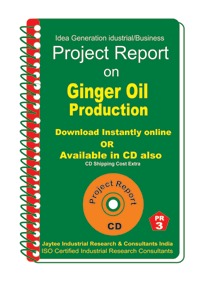 Project Report on Ginger Oil Production