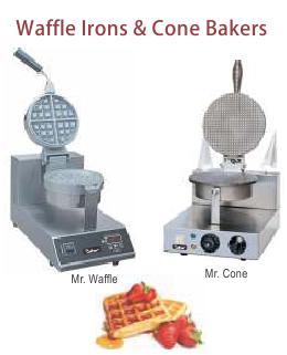 waffle irons & cone bakers
