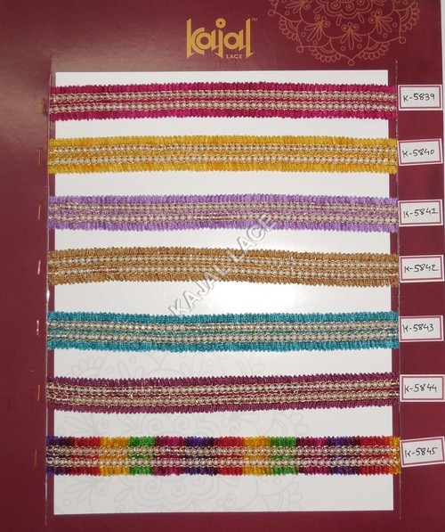 Designer Lace Ribbons Border