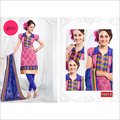 Fancy Churidar Salwar Suits - Cotton, Multiple Sizes, Pink | Elegant Style, Soft Fabric, Perfect Fit, Vibrant Colors