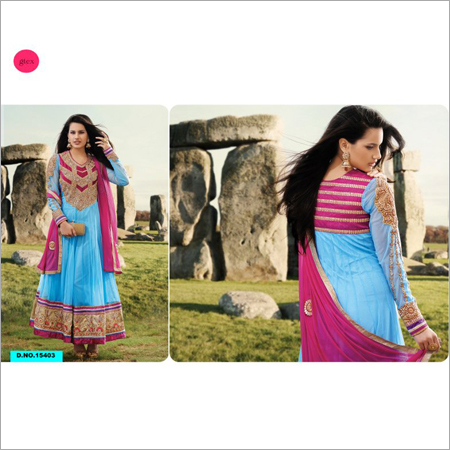 Embroidered Anarkali Suits