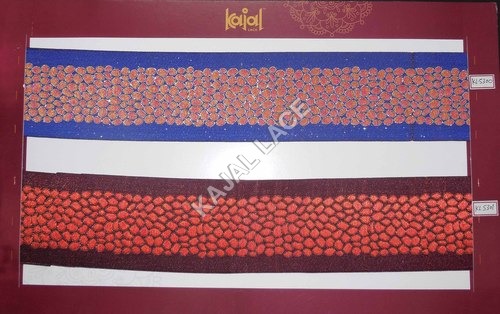 Jute Jacquard Lace Border 