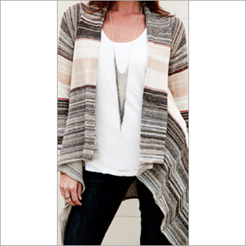 Women Knitted Stylish Sweater - Knitted Wool, S-XL, Beige | Soft Material, Warm Comfort, Durable Knit
