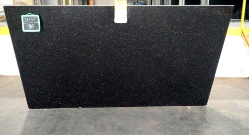 Black Galaxy Granite Slabs - 180 cm x 280 cm Polished Finish 10-20 mm Thickness | Alluring Design Marvelous Finish Lightweight Splendid Look