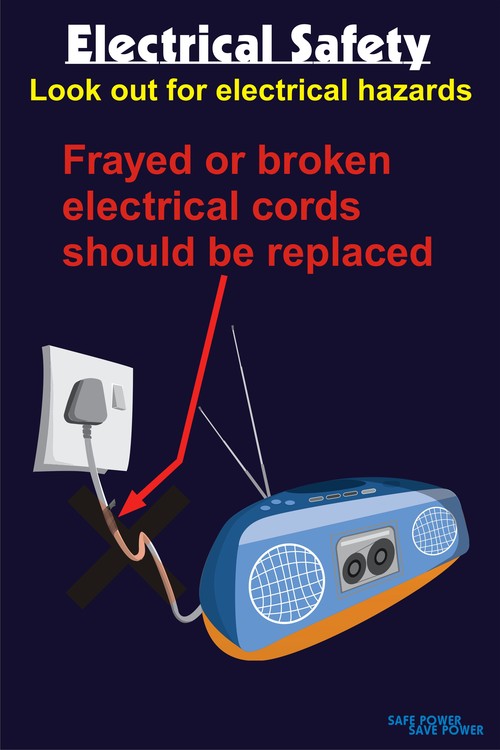 DAMAGED WIRING POSTERS
