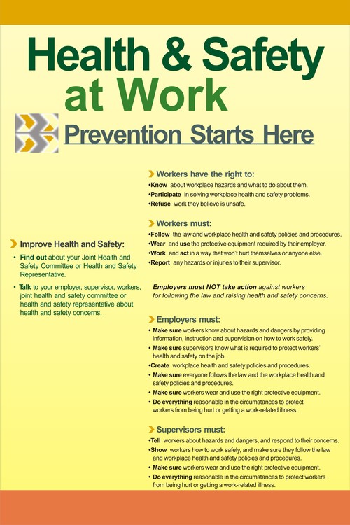 HEALTH AND  SAFETY WORKS