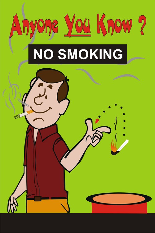 Smoking Safety Signages
