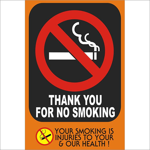 Smoking Safety Signages