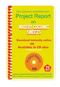 Project Report on Watery Coconut Sweets