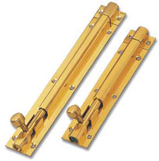 Brass Hex Tower Bolts