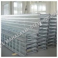 GI Cable Tray - Galvanized Iron, 3000 mm Length, Silver Color, 50-500 mm Side Rail Height, 1.2-3 mm Thickness | Corrosion Resistant, Fireproof Coating, Excellent Surface Finish, Easy to Install