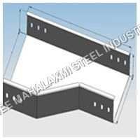 White Cable Tray Reducer