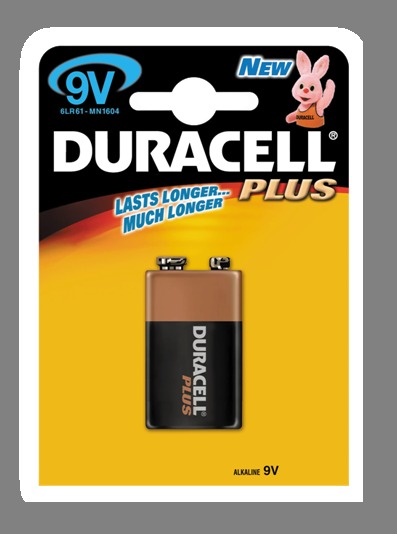 Duracell 9 Volt (9V) Battery