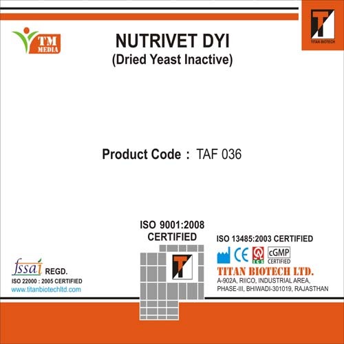 Nutrivet- Dried Yeast Inactive Nutrivet- Dried Yeast Inactive