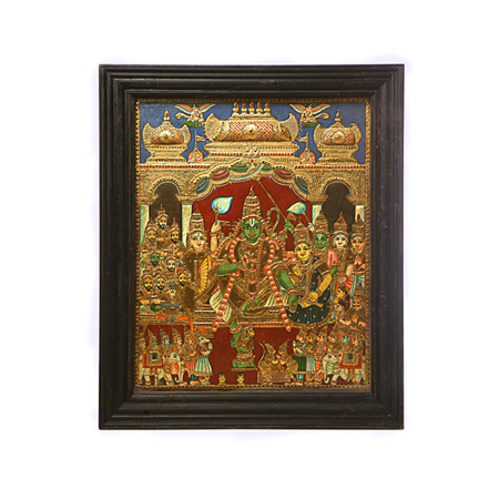 Tanjore Painting - Ramar Coronation