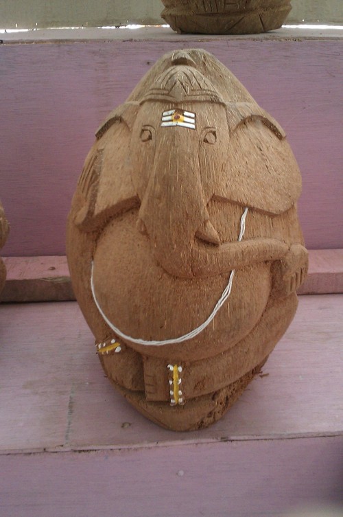 Handcrafted Coconut Ganesha
