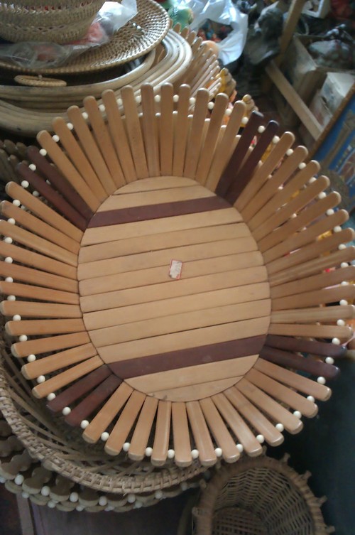 Wood Stick Basket