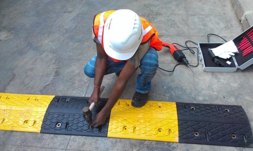 rubberised speed breakers