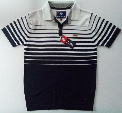 Men's 100% Cotton Short Sleeve Sweater